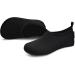 VIFUUR Water Sports Shoes Men Women Quick-Dry Aqua Socks Slip-on - Black - Buy Online on GoSupps.com