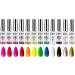 12 Colors Nail Function Gel Nail Art Gel Liner Set Nail Painting Set for Manicure and Pedicure at Home - Buy Online on GoSupps.com