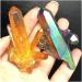 2pcs Beautiful Aura Crystal Cluster Angel Aura Titanium Quartz Crystal Stunning Rainbow Specimen Minerals s - Buy Online on GoSupps.com
