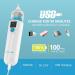 Electric Baby Nasal Aspirator | USB Rechargeable, 3 Suction Levels | Mute & Anti-Backflow | Infant Nose Cleaner with Tweezer - Buy Online on GoSupps.com