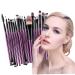 Angoily 20pc Professional Makeup Brush Set | Soft Eye & Face Brushes for Women | Best Beauty Tools for Flawless Makeup - Buy Online on GoSupps.com