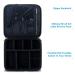 MLMSY Large Waterproof Makeup Bag - Portable Cosmetic Organizer with Golden Zipper & Storage Compartments for Travel | Unisex Design - Buy Online on GoSupps.com
