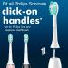Replacement Toothbrush Heads for Philips Sonicare ProtectiveClean G2 C1 C2 - Compatible 10 Pack Sonic Electric Brush Heads - White & Green - Buy Online on GoSupps.com