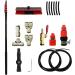 Window Cleaning Pole Extendable Cleaner Conservatory Roof Water Fed Brush Extra Long Window Cleaning Pole for Cleaning Photovoltaic and High Window 55cm Brush Head 11M/36FT - Buy Online on GoSupps.com
