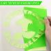 HTVRONT Neon Green Heat Transfer Vinyl Roll 12in x 10ft - Easy to Cut & Weed PU Vinyl for Heat Vinyl Designs - Buy Online on GoSupps.com