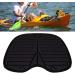 NINEFOX Kayak Seat Cushion  Anti Slip Padded Canoe Seat  Portable Boat Seat Ideal for Cushioned Fishing Seat for Universal Base Water Sports Outdoor black - Buy Online on GoSupps.com