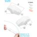Golbylicc Bunion Corrector Toe Separators - 8 Pairs for Women Men - Gel Toe Spacers with 2 Loops - White - Buy Online on GoSupps.com