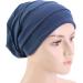 Lurrose Cotton Soft Night Hat Comfy Sleep Cap Slouchy Sleeping Hat Baggy Night Bonnet for Curly Hair for Women Girls () - Buy Online on GoSupps.com