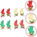 FOMIYES 8 Pairs Hair Jewels for Women Hair Claw Clips for Women Christmas Party Girls Barrettes Hair Barrettes Decor Antler Hair Barrette Child Gold Powder Cloth Antlers Hairpin - Buy Online on GoSupps.com