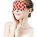 Buy Strawberry Fruit & Flowers Sleep Mask for Women | Adjustable Eye Shades with Elastic Strap - Perfect Sleep Accessories - Buy Online on GoSupps.com