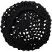 Bettli Thick and Short Hair Net Snoods for Women - Black (Pack of 3) - Buy Online on GoSupps.com