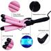 3 Barrel Curling Iron 25mm Professional Salon Ceramic Curling Iron VASLON Hair Waver Crimper Hair Iron - Beach Waves Curling Iron 1 Inch Hair Curling Iron Mermaid Hair Waver with LCD Temperature Display - Buy Online on GoSupps.com