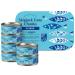 by Amazon Skipjack Tuna Chunks in Natural 145g (Pack of 6)