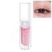 YMH BEAUTE Liquid Glitter Eyeshadow  Pigmented  Long Lasting  Quick Drying  Easy to Apply  Loose Glitter Glue for Eye Crystals Makeup (Peach and Purple Colorful Pearl 03)