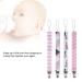 4 Pack Baby Pacifier Clip Chain - Cotton Strap Soother Hook for Toddlers & Kids - Buy Online on GoSupps.com