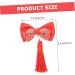 Beaupretty bow hairpin bows alligator clips spring festival hair clips spring festival headpiece chinese hair bow kids hair accessories red bow clip bows festive baby girl headgear Baby - Buy Online on GoSupps.com
