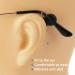 Shop Wllhyf 12 Pairs of Soft Silicone Glasses Ear Hooks - Anti-Slip Holders for Reading Glasses & Sunglasses - Perfect for Sports & Presbyopia - Buy Online on GoSupps.com