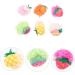 FOMIYES 6pcs Fruit Body Wash Sponges - Shower Loofah & Bath Supplies for Girls | Body Scrub Gloves & Massage Towel - Buy Online on GoSupps.com