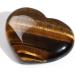 45mm Large Tiger Eye Heart Crystals | Gemstone Gifts for Women | Reiki Healing Stones | Perfect for Valentine's Birthdays Anniversaries & Mother's Day - Buy Online on GoSupps.com