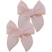 New 2025 2 Pcs Mini Fable Bow Hair Clips For Toddler New For Fashion Cotton Linen Hair Bows Barrettes Hairbow Accessories Hairgrips Jewelry Fashion Accessories Creative Gift - Buy Online on GoSupps.com