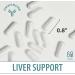 TUDCA 1000mg - Premium Liver Support Supplement - High Absorption - 60 Capsules - Dietary Health - Buy Online on GoSupps.com
