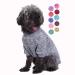 Bwealth Dog Clothes Soft Pet Apparel Thickening Fleece Shirt Warm Winter Knitwear Sweater for Small and Medium Pet (S, Grey) S Grey
