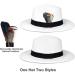 FADACHY Classic Fedora Hat for Men & Women - Wide Brim Felt Panama Dress Fedora - Large Size - A-white - Buy Online on GoSupps.com