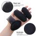 TCOTBE Women Sponge Volume Hair Bases Set with Combs and Clips - 6 Pcs | Fluffy Princess Hair Pads for DIY Hairstyles - Buy Online on GoSupps.com