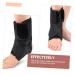 Adjustable Ankle Brace with Side Stabilizers | Pain Relief for Sprained Ankle Plantar Fasciitis & Achilles Tendonitis - Large Size (7.5-9.5 - Buy Online on GoSupps.com