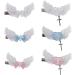 LAMDNL Girls Angel Wing Hair Clip Cute Bowknot/Heart s Hairpin Modern Hairs Barrette for All Ages Eye Catching Headwear - Buy Online on GoSupps.com