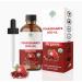 ABBASI & CO Pomegranate Seed Oil Large 100ml Pure Cold-Pressed & Unrefined Organic Moisturizer & Antioxidant for Face Hair & Body 100% Natural Skincare for All Skin Types