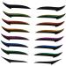 Gogogmee 36 Pairs Glitter Eyeliner Adhesive Eyelid Strips Double Eyelid Strips Double-sided Tape Sticker - Buy Online on GoSupps.com