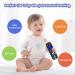ERSIHUA Silicone Baby Teething Toys - 2-Pack TV Remote Teethers for 3-12 Months Boys and Girls (Black+Pink) - Buy Online on GoSupps.com