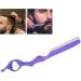 Hair Cutting Razor Hair Razor Professional Hair Styling Trimming Razor Knife Hair Thinning Razor Hair Texturizing Cutting Razor (Purple) - Buy Online on GoSupps.com