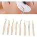 Buy Eyeline Tweezers Set - Stainless Steel Eyelash Extension Tweezers (8PC) for Professional 3D Volume Extensions - Perfect for False Lashes - International Shipping Available - Buy Online on GoSupps.com
