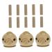 Minkissy 1 set of moxibusion keeper body massager moxa tool MOXA burner acupuncture point moxa tools universal moxa grenner Moxa massage device ai zhu Magnetic ai insert 5.5x5.5cm sorted color