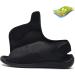 LFZHJZC Adjustable Open Toe Diabetic Shoes for Women & Men - Black, Size 10 | Anti-Slip Sole, Ideal for Edema & Swollen Feet - Buy Online on GoSupps.com