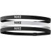 Buy Nike Elastic Hairbands - Black/White | Stylish & Comfortable Hair Accessories for All Hair Types - Buy Online on GoSupps.com