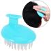 Verdant Touch Hair Scrubber - Shampoo Scalp Massager Brush for Shower | Blue Hair Washing Massage Comb - International Shipping - Buy Online on GoSupps.com