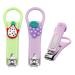 Nail Clippers Set Kids Nail Clipper 2 Pieces Nail Clippers Manicure Sets Stainless Steel Nail Clippers Pedicure Kit Grooming Tools Nail Cutter for Women Men Children