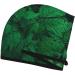 Green Leave Fern Microfiber Hair Towel - Super Absorbent Coral Velvet Wrap for Women | Quick Dry Cap for Long Curly & Thick Hair - Buy Online on GoSupps.com