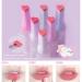 3 Colors Cute Love Lipstick Set - Heart Shape Velvet Matte Waterproof & Long Lasting Lip Clay for Girls | Non-Stick Cup Pack of 3 - Buy Online on GoSupps.com