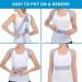 Straight Back Corrector Elastic Instant Support Corrector Back Brace Stretchy Corrector Belt Back Straightener Corrector - Buy Online on GoSupps.com