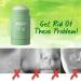  None Brand Green Tea Purifying Clay Stick Mask Face Moisturizes Oil Control Anti-Acne Solid Mask Deep Clean Pore Improves Skin for All Skin Types Men Women - Buy Online on GoSupps.com