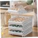 Uonlytech 2pcs Egg Storage Rack Fridge Eggs Refrigerator Egg Tray Egg Container Egg Holder Egg Case re-usable - Buy Online on GoSupps.com