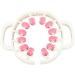 TBES Circular Leg Terminal Massage Device - Portable Multi-Purpose Deep Tissue Tool for Sports - Pink Muscle Scooter - Buy Online on GoSupps.com