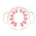 AONYAYBM round pink massage scooter for legs portable multi-purpose muscle massage scooter relieving leg massage roller leg roller massage device with an innovative design for sport