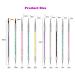 MAGIC ARMOR 10pcs Double Ended Nail Art Brushes with Dotting Tools - Nail Salon Quality Poly Extension Gel Builder Brush Set for DIY Nail Design - Buy Online on GoSupps.com