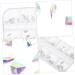 EXCEART 1 Box Strip decorate diamond jewelry nail decors nail long box nail salon supply accessories Nail set flat drill nail decorations for nail art rhinestones manicure jewelry - Buy Online on GoSupps.com