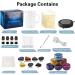 Benooa Candle Making Kit - DIY Scented Candle Supplies with Electric Hot Plate, Beeswax, Wicks, Fragrance Oil, Dye, and Jars - Buy Online on GoSupps.com